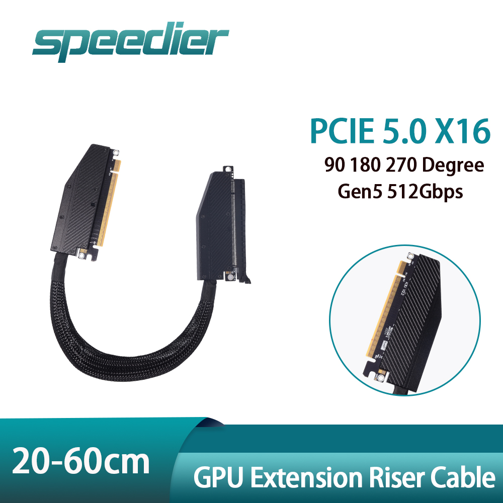 Pcie 5.0 Gpu Riser Cable - Kabel Ekstensi Riser GPU PCIE 5.0