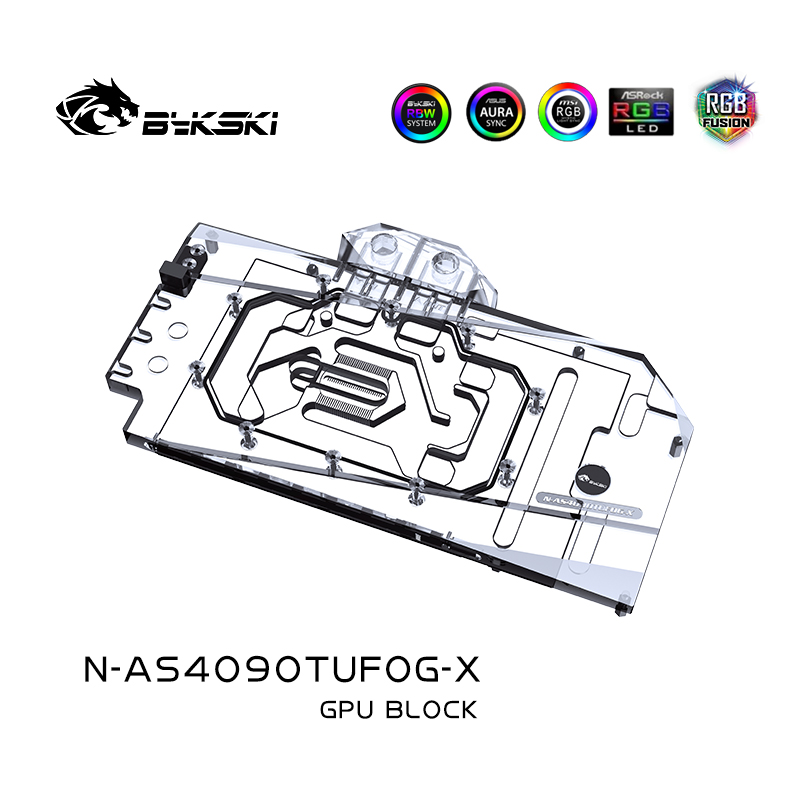 Blok GPU Bykski untuk Kartu Gr - Rtx 4090 Water Block ulasan dan harga